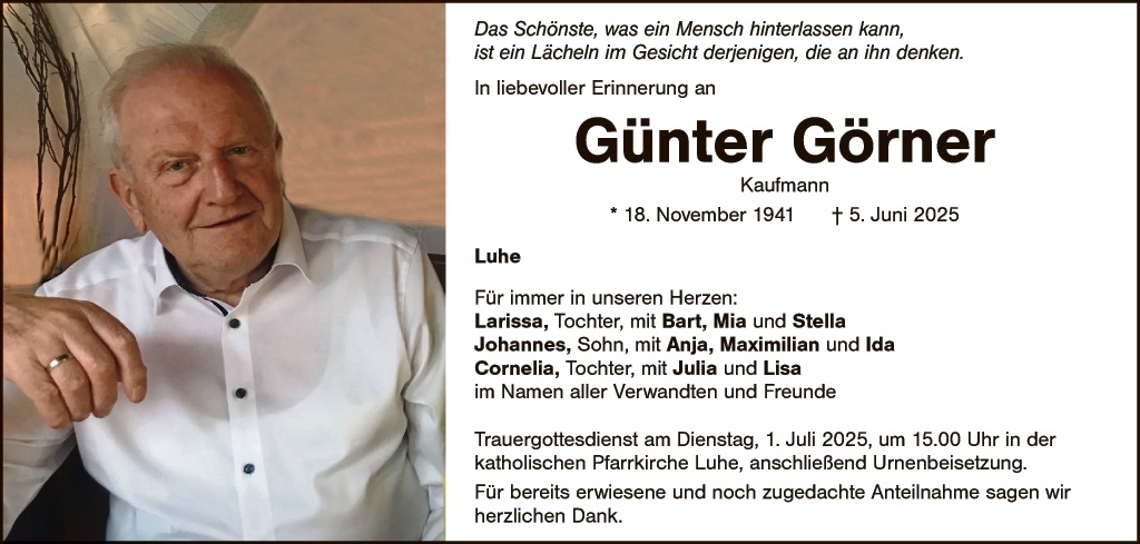 guentergoerner05062025
